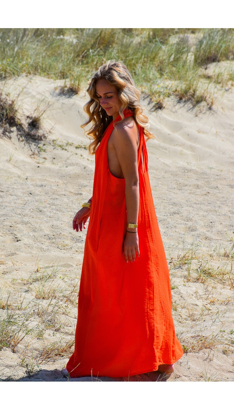 glossy dandz glossy  ORANGE ROBES FEMME