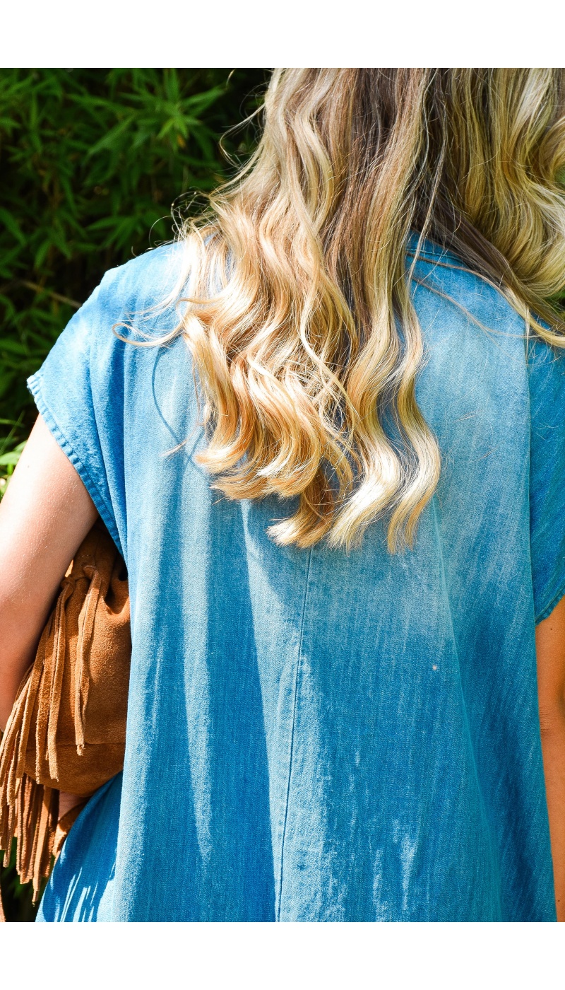 DALAS Banditas Denim Dress