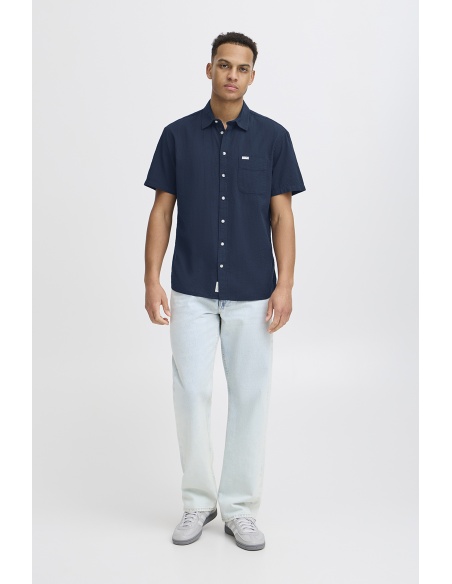 BHALKE Navy Shirt BLEND - 1 | TOPS