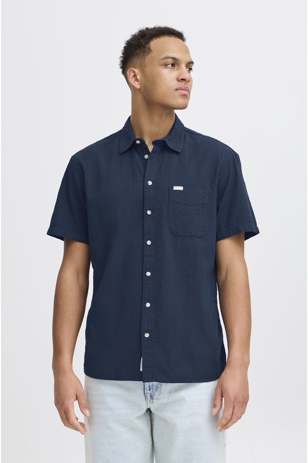 BHALKE Navy Shirt BLEND - 1 | TOPS 2