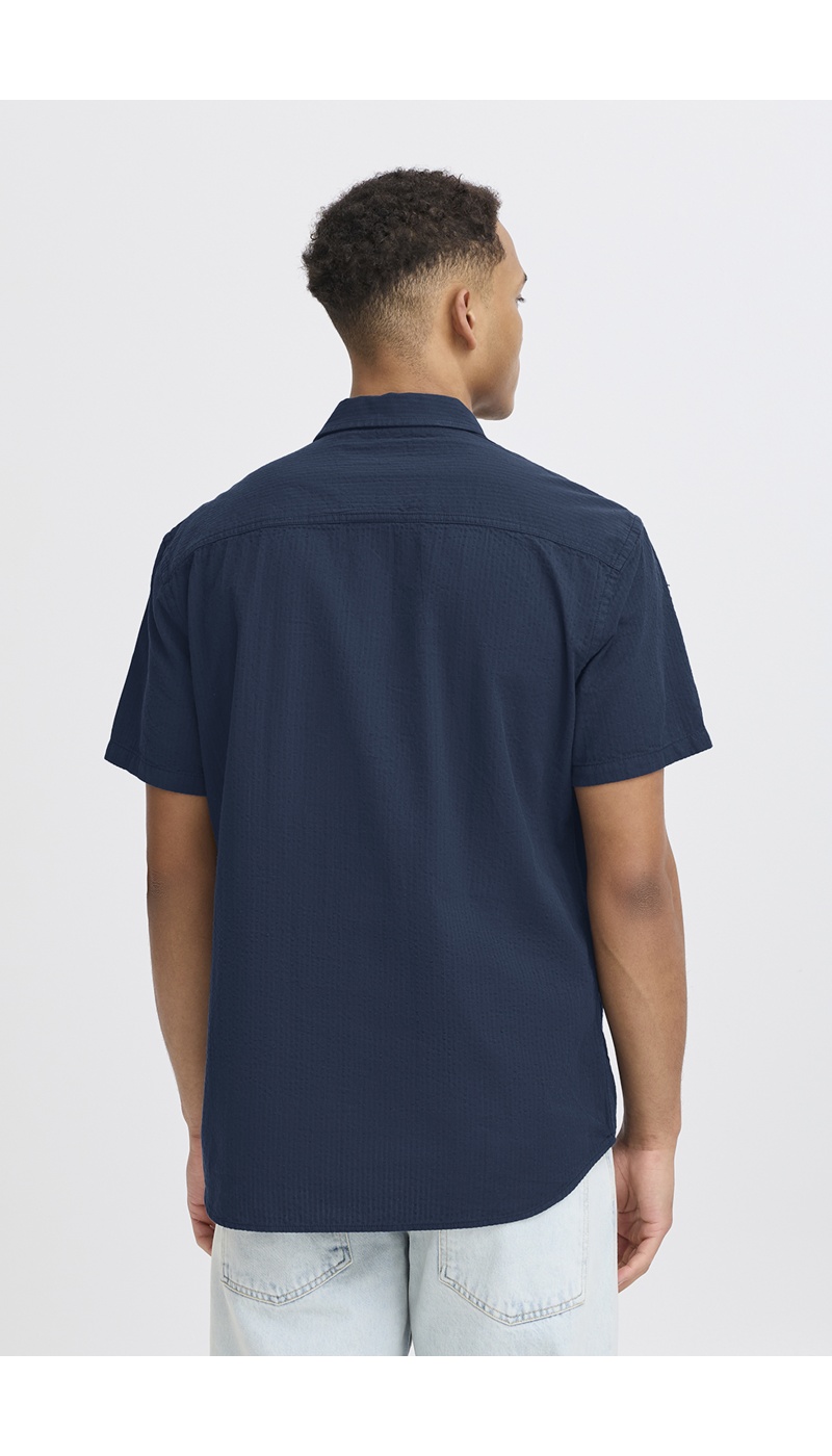 BHALKE BLEND Camisa Azul-Marinho - 3 | TOPS