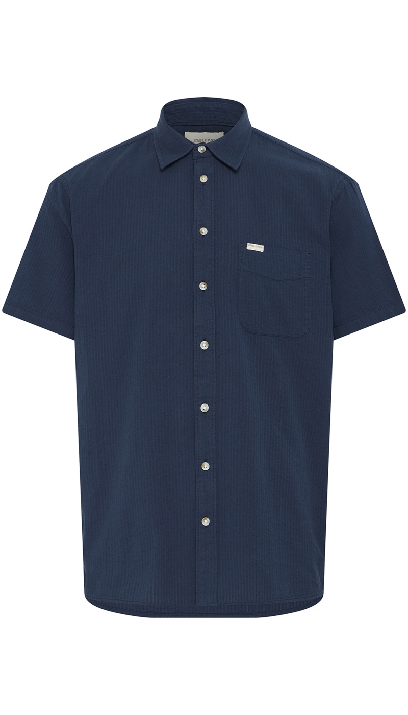 BHALKE-Marinehemd BLEND - 5 | TOPS