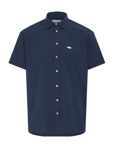 Camisa azul marino BHALKE BLEND - 5 | TOPS
