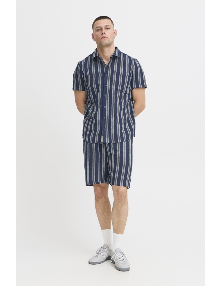 Chemise Rayure Marine BHANDI