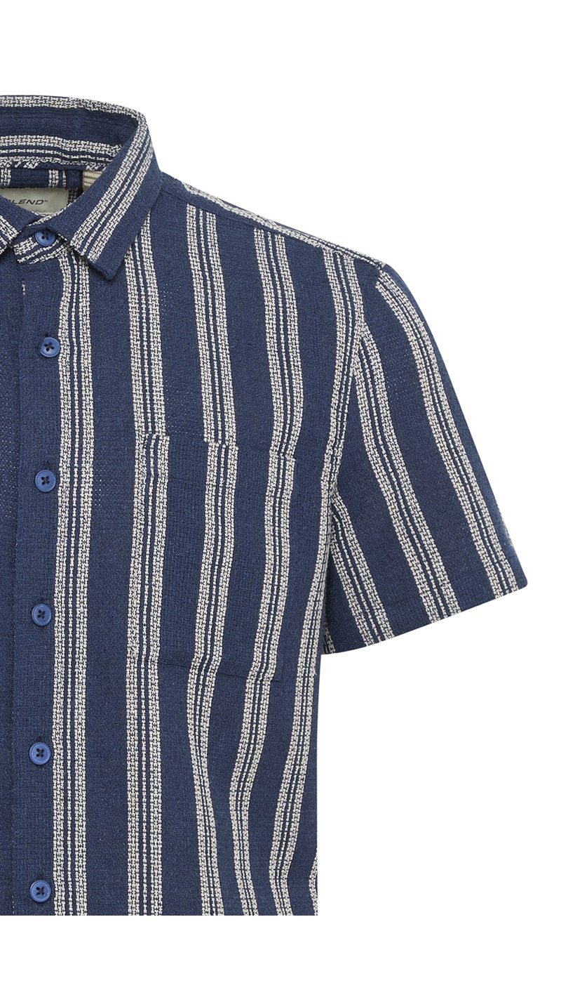 Chemise Rayure Marine BHANDI