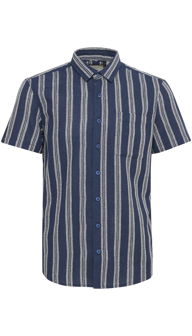Chemise Rayure Marine BHANDI