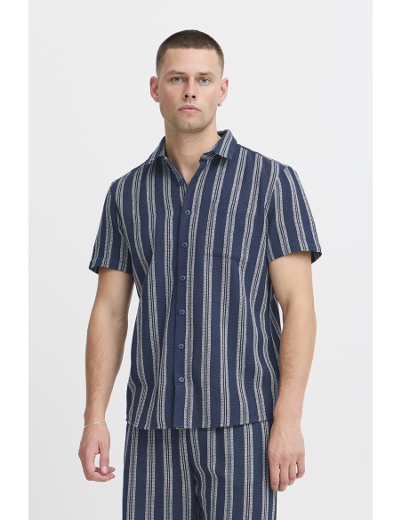 Chemise Rayure Marine BHANDI