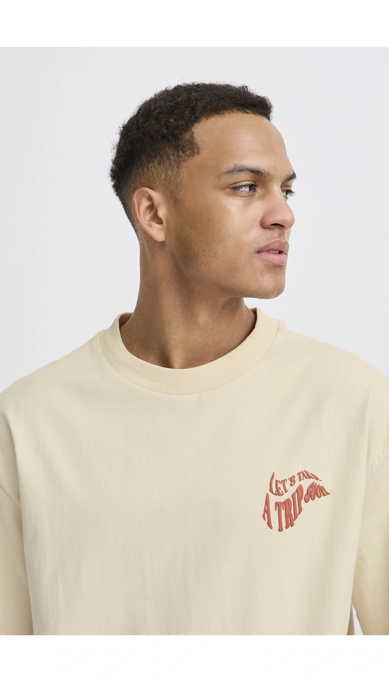 blend dk company vejle as LET'S ECRU T-SHIRTS MC HOMME