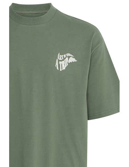 Tee Shirt Let's Vert BHJEHON