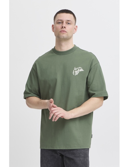 Tee Shirt Let's Vert BHJEHON