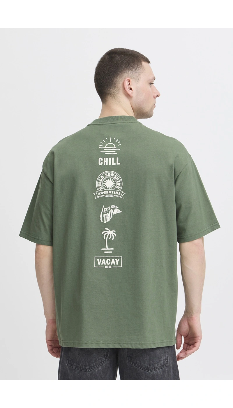 Tee Shirt Let's Vert BHJEHON