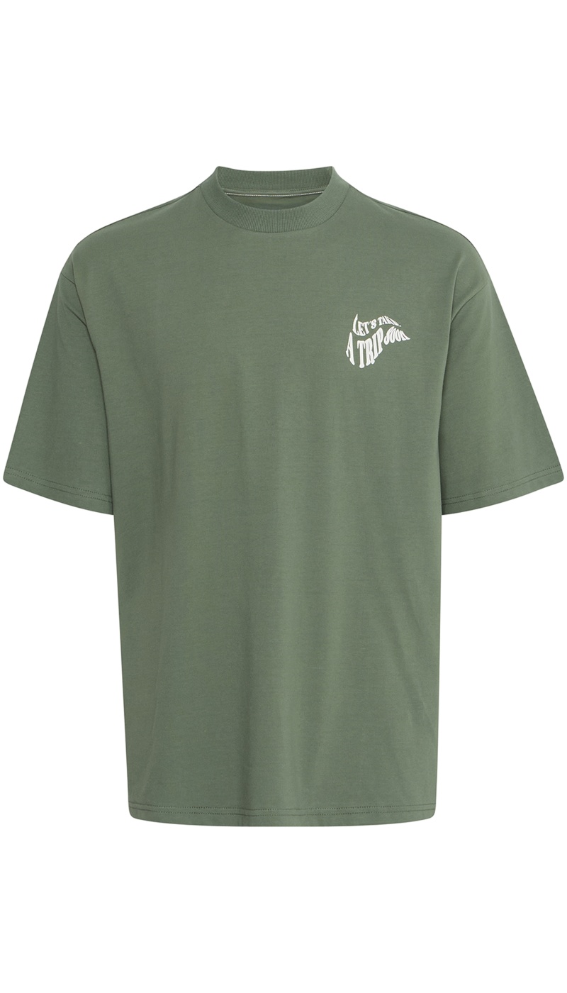 Tee Shirt Let's Vert BHJEHON
