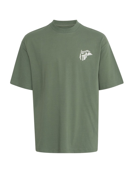 Tee Shirt Let's Vert BHJEHON