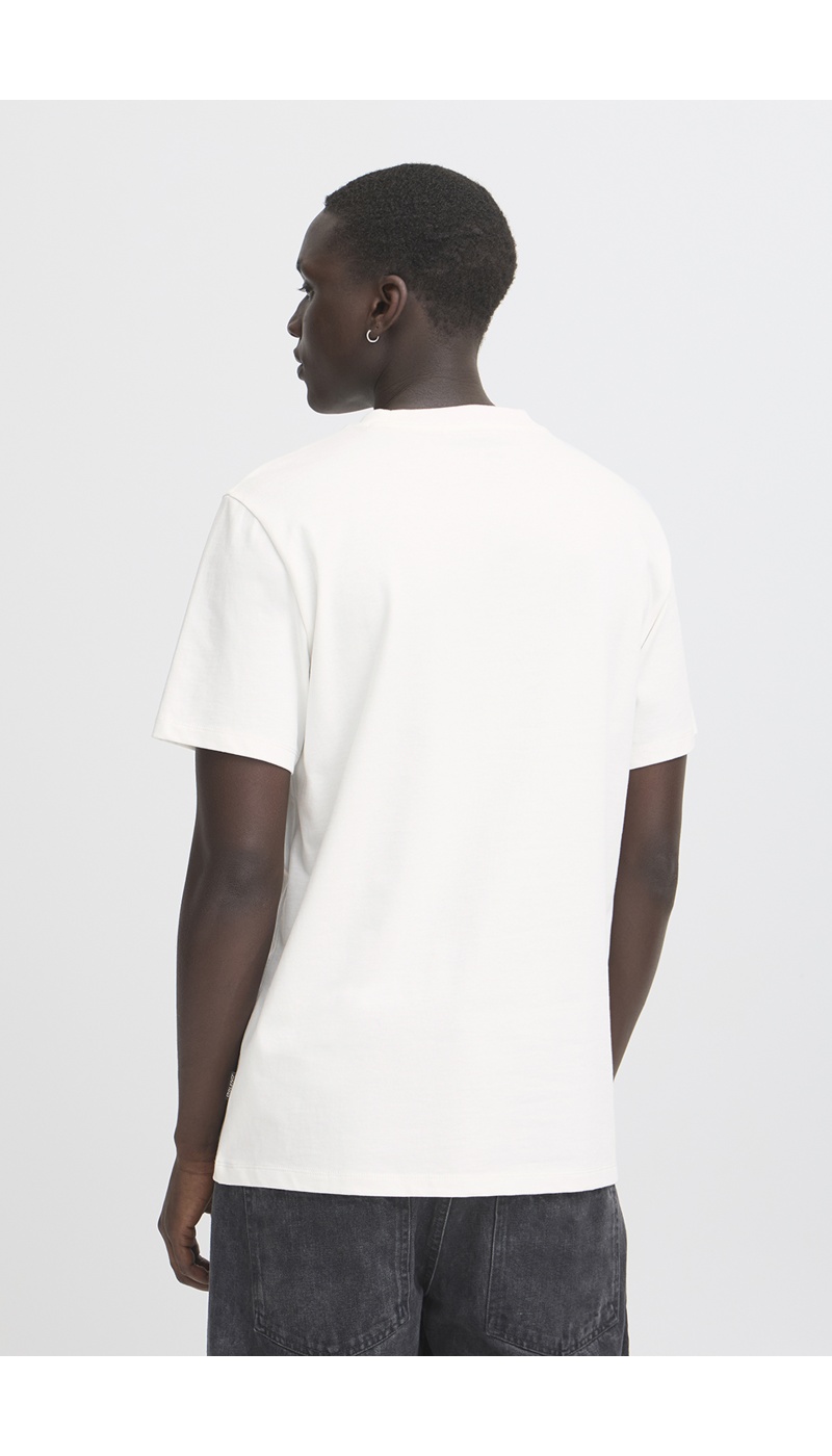Tee Shirt Paresseux Blanc BHJERRON