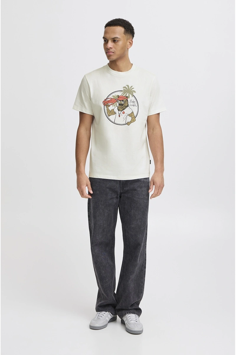 Tee Shirt Ours Blanc BHJERRON