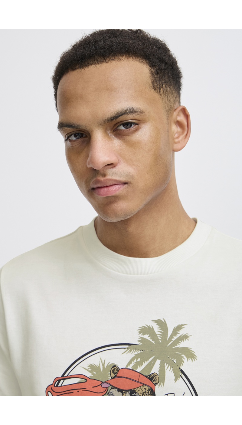 Tee Shirt Ours Blanc BHJERRON
