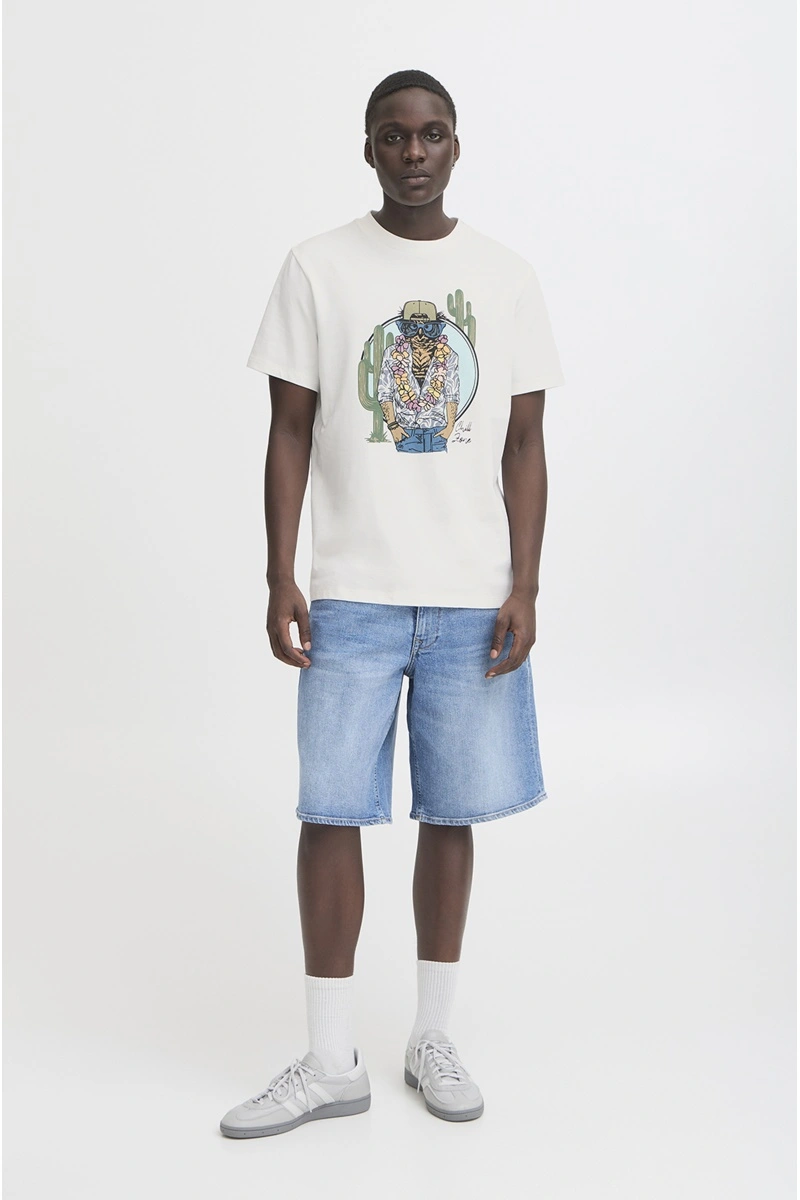 Tee Shirt Hiboux Blanc BHJERRON