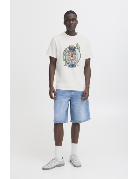 Tee Shirt Hiboux Blanc BHJERRON