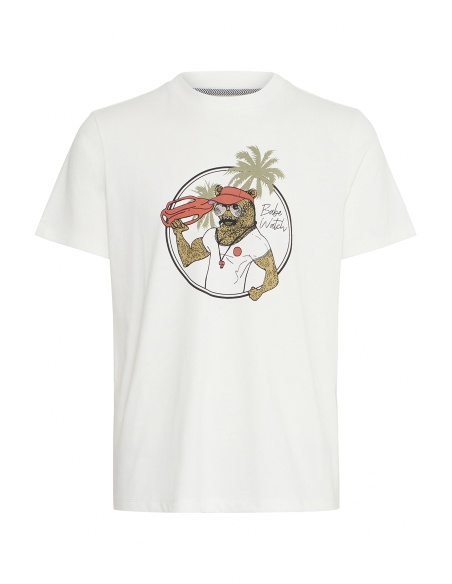 Tee Shirt Ours Blanc BHJERRON