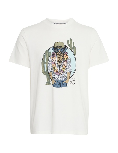 Tee Shirt Hiboux Blanc BHJERRON