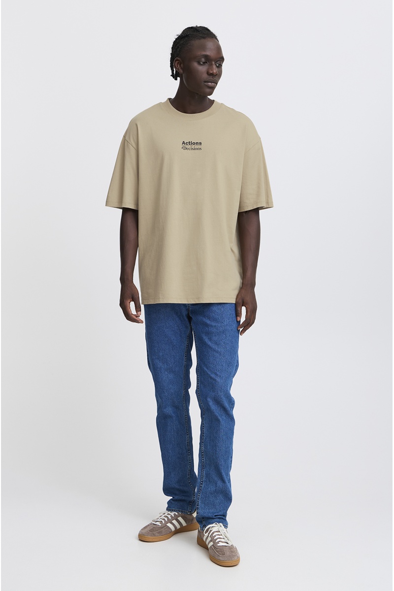 blend dk company vejle as ACTION BEIGE T-SHIRTS MC HOMME