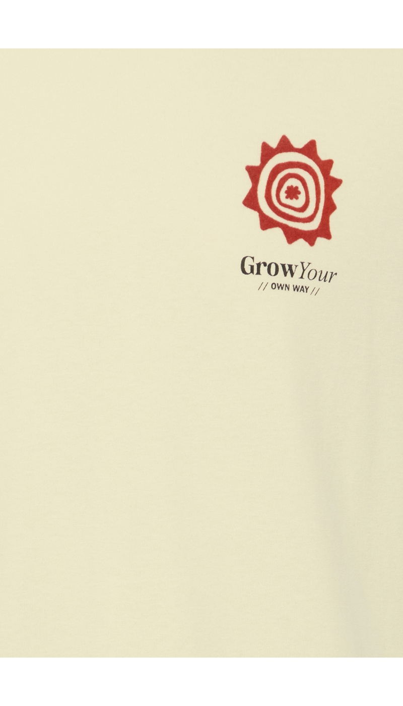 Tee Shirt Grow Ecru BHJAISON