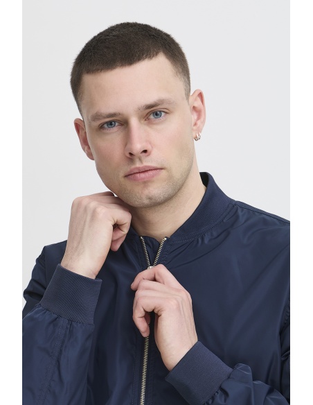 Jaqueta bomber azul-marinho BHESSI BLEND - 4 | HOMENS