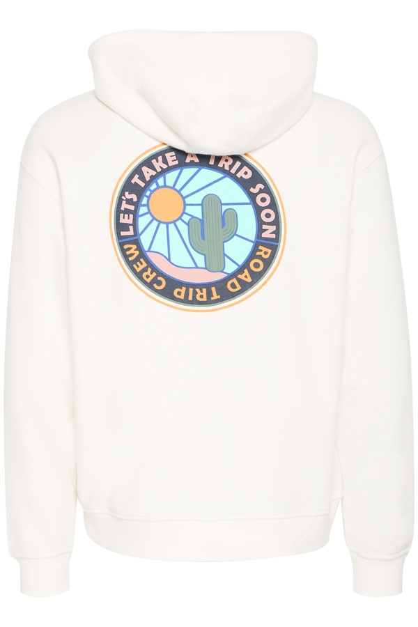 Felpa in cactus bianco BHJORDI BLEND - 1 | TOP 2