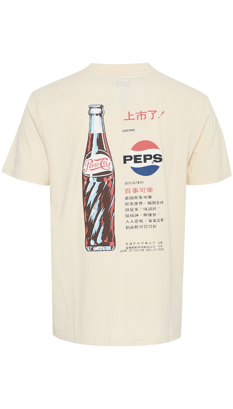 blend dk company vejle as PEPSI ECRU T-SHIRTS MC HOMME