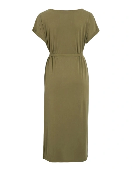 VILA A/S CAPULE T OLIV ROBES COURTES
