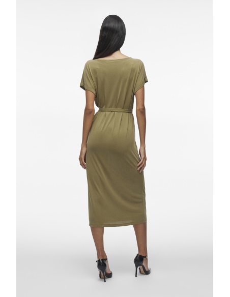 VILA A/S CAPULE T OLIV ROBES COURTES
