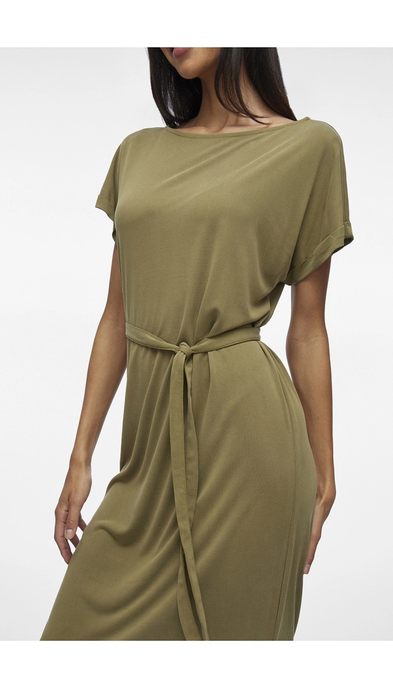 VILA A/S CAPULE T OLIV ROBES COURTES