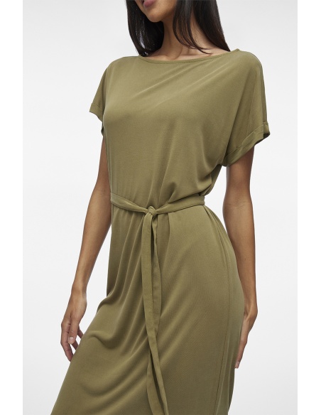 VILA A/S CAPULE T OLIV ROBES COURTES