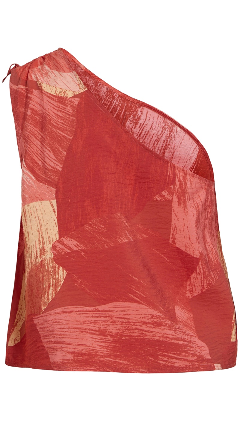 VILA A/S AUROR RED TOPS
