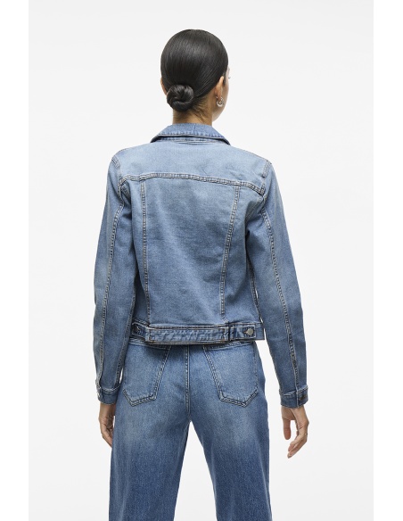 VILA A/S LIGHT BLUE VESTES