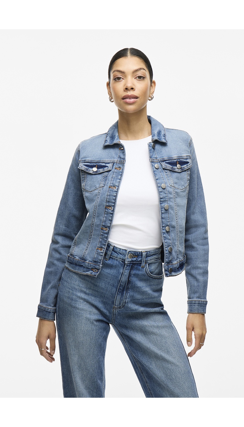 VILA A/S LIGHT BLUE VESTES
