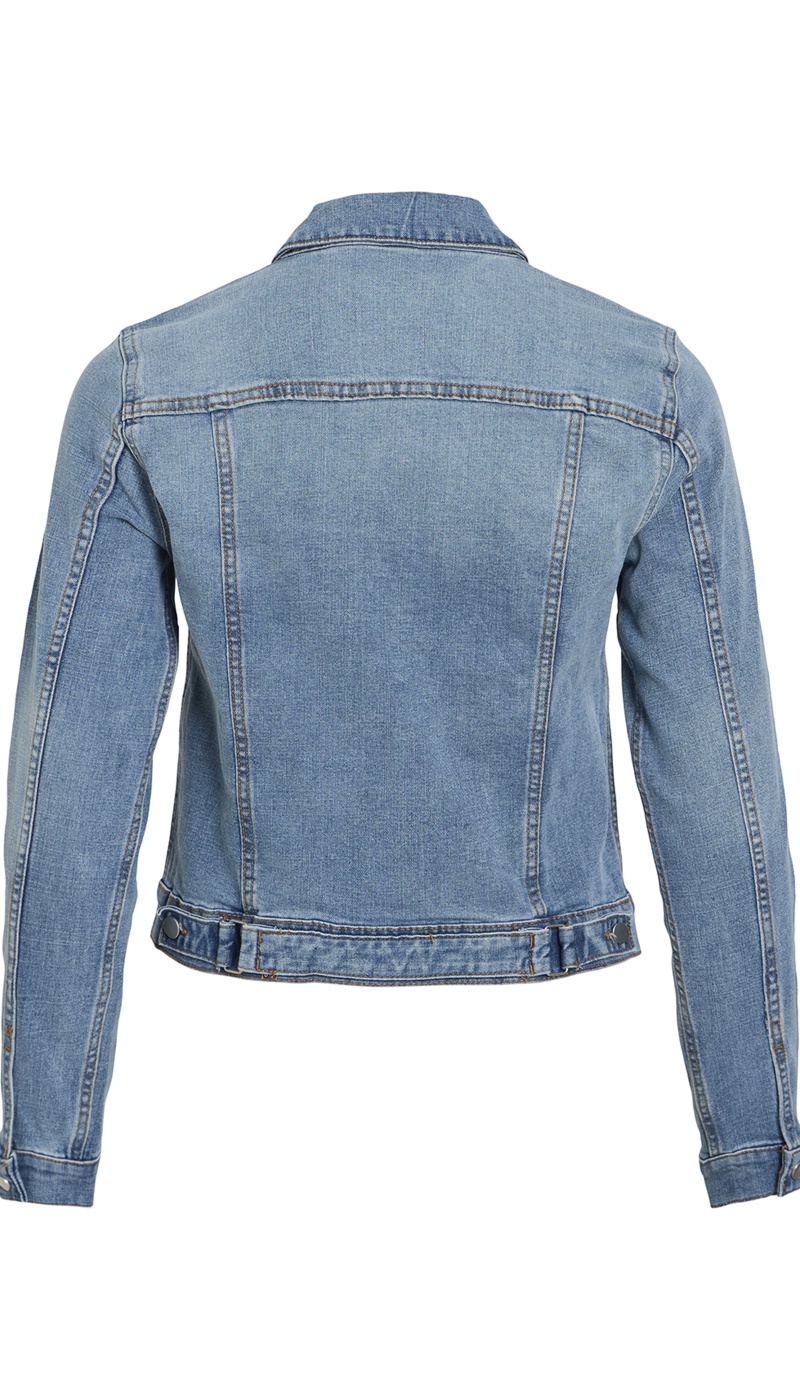 VILA A/S LIGHT BLUE VESTES