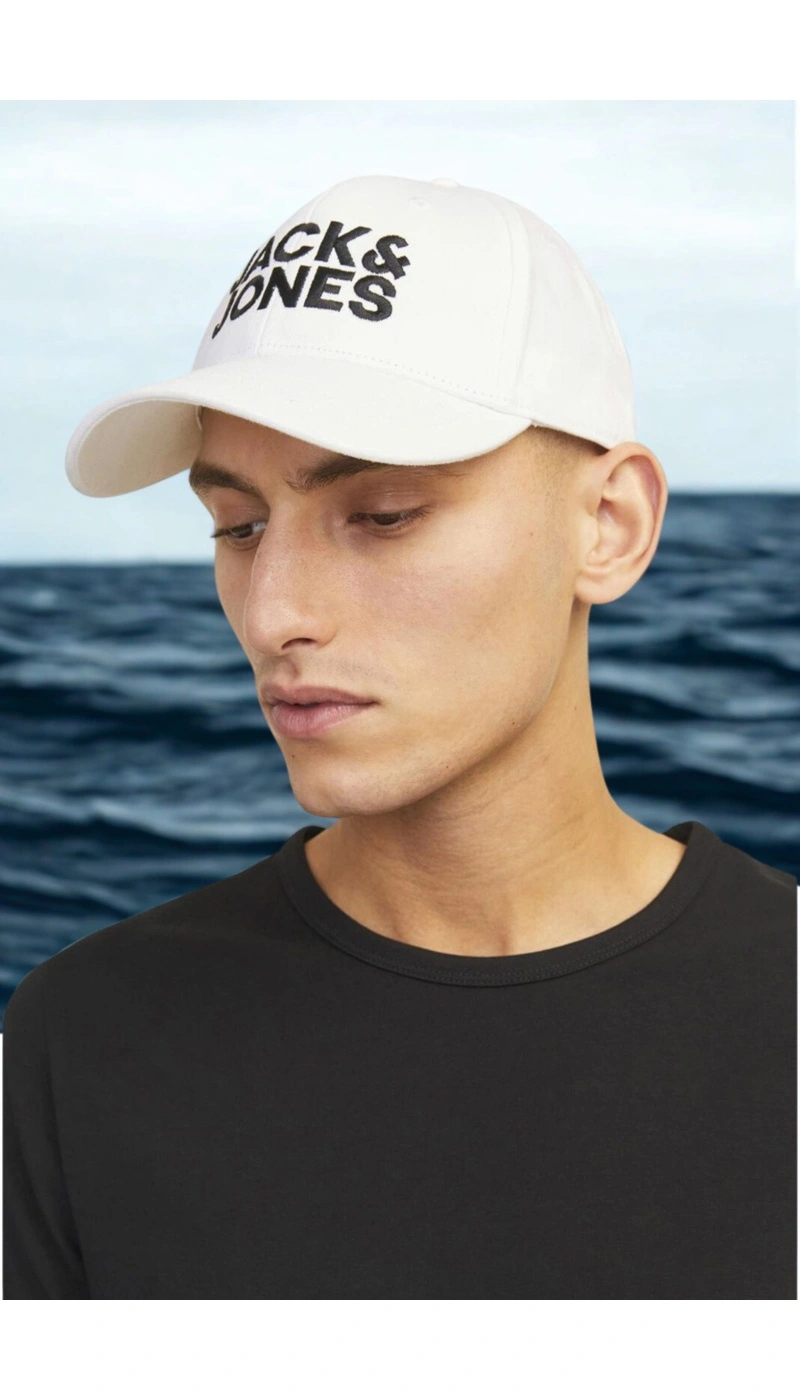 JACKandJONES  WHITE CASQUETTES