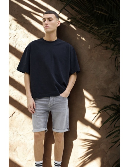 JACKandJONES GREY DENIM SHORTS
