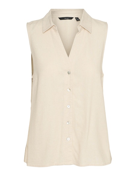 VERO MODA OAT MEAL CHEMISES ML