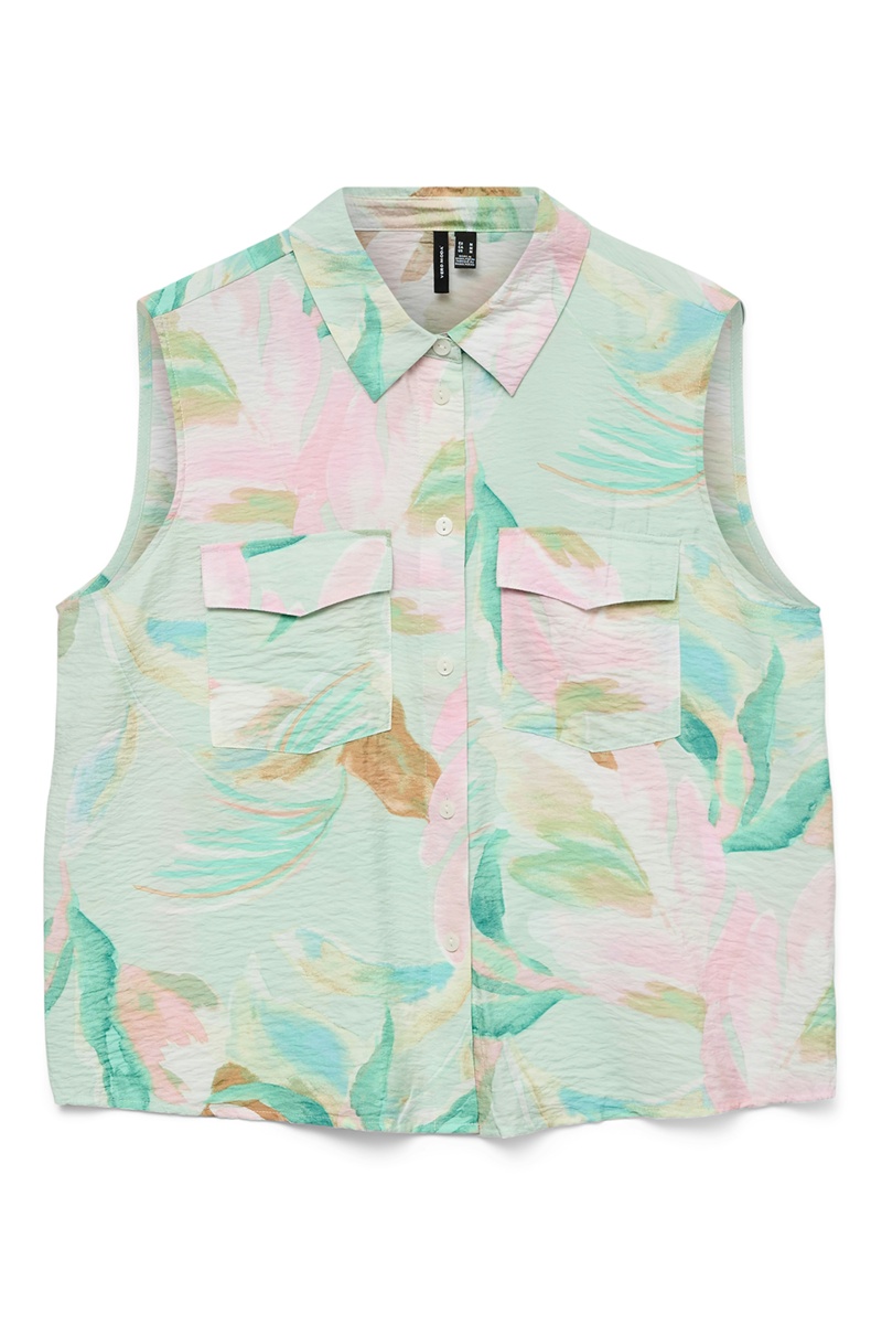 Chemise Imprimé Aqua VMJOSIE