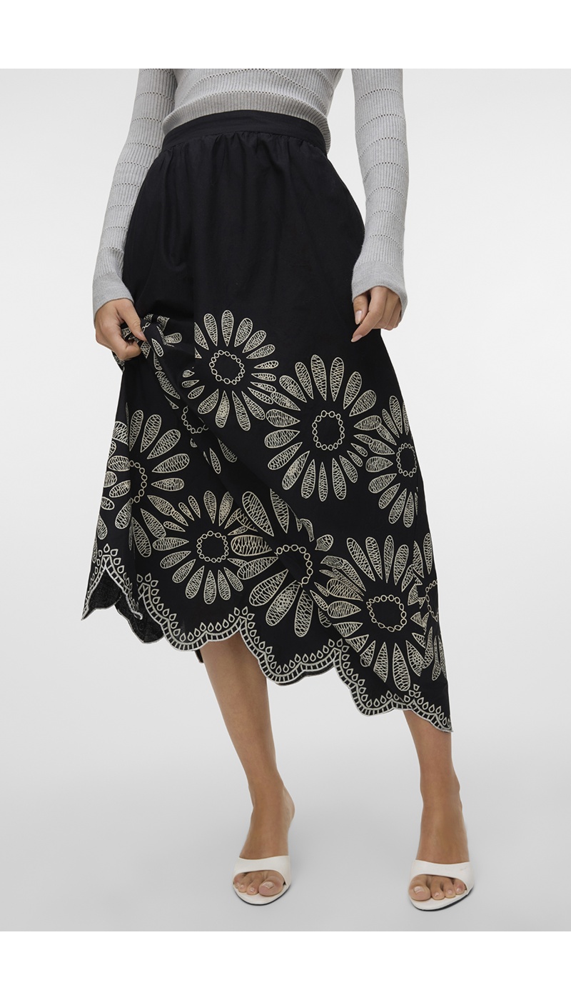 VERO MODA  BLACK JUPES LONGUES