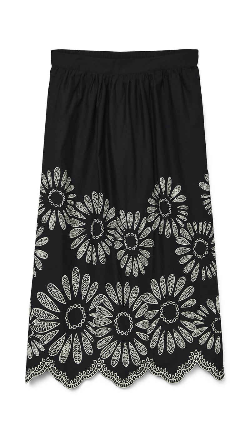 VERO MODA  BLACK JUPES LONGUES