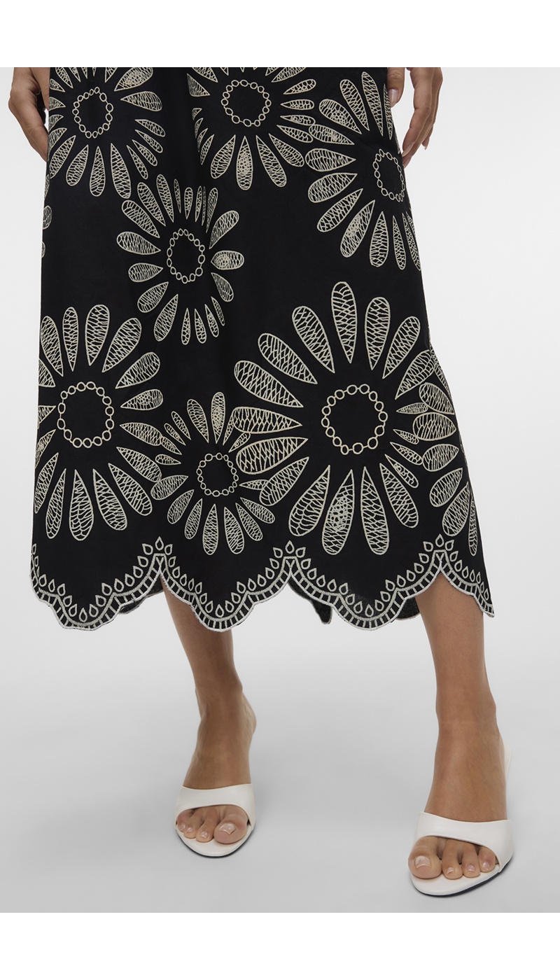 VERO MODA  BLACK JUPES LONGUES