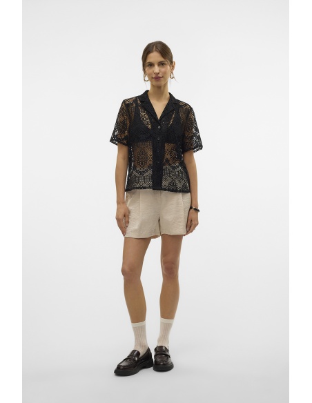 VERO MODA  BLACK CHEMISES ML