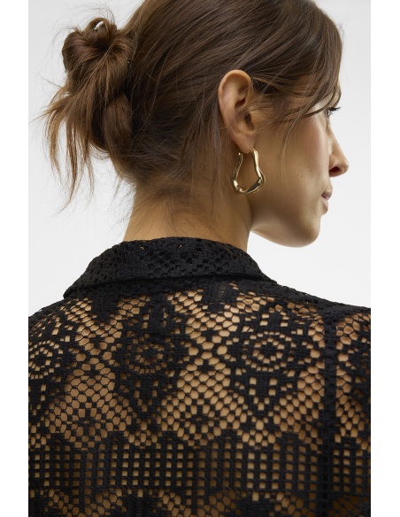 VERO MODA  BLACK CHEMISES ML