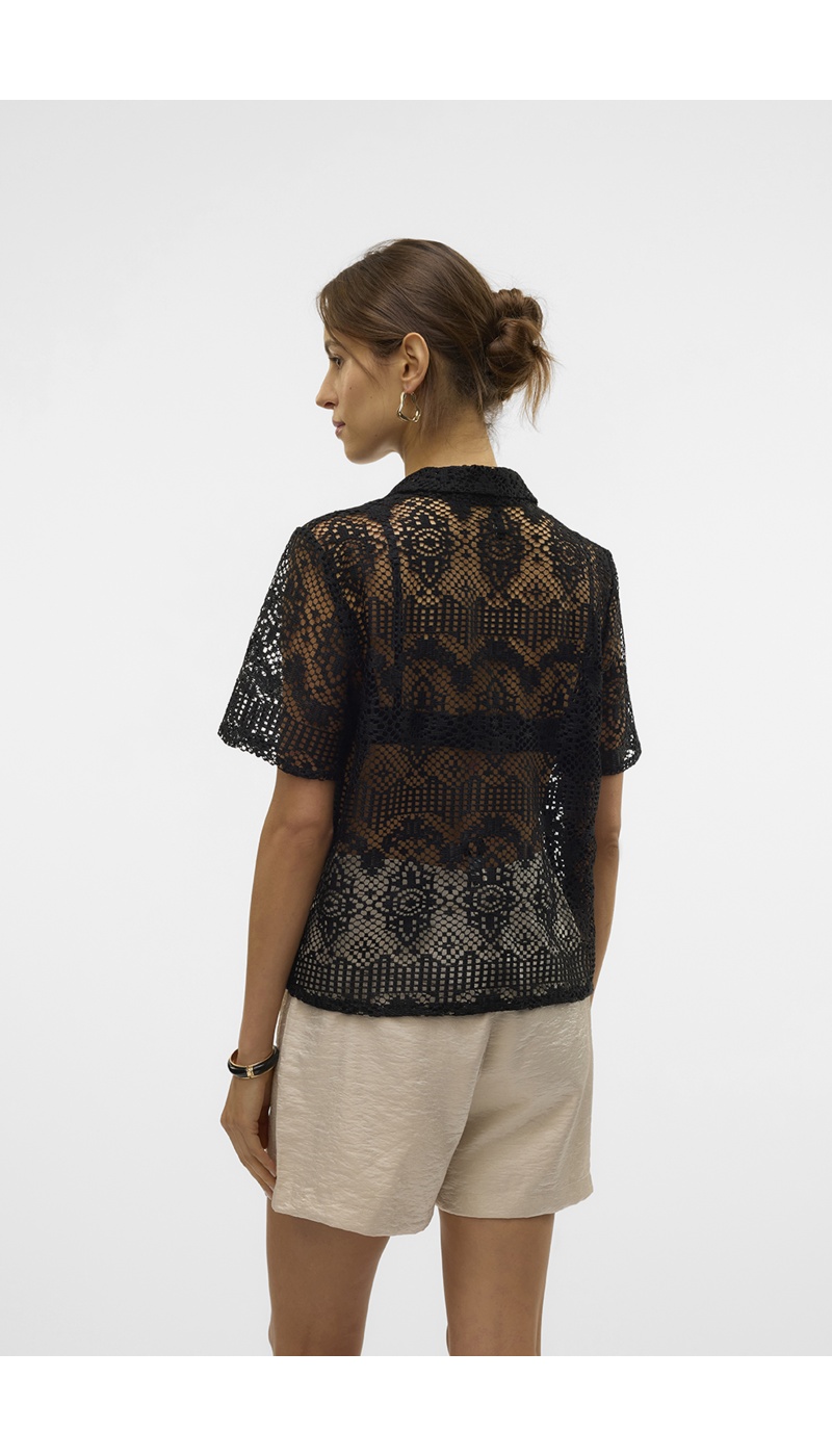 VERO MODA  BLACK CHEMISES ML