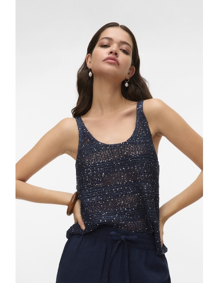 VERO MODA NAVY BLAZER PULLS