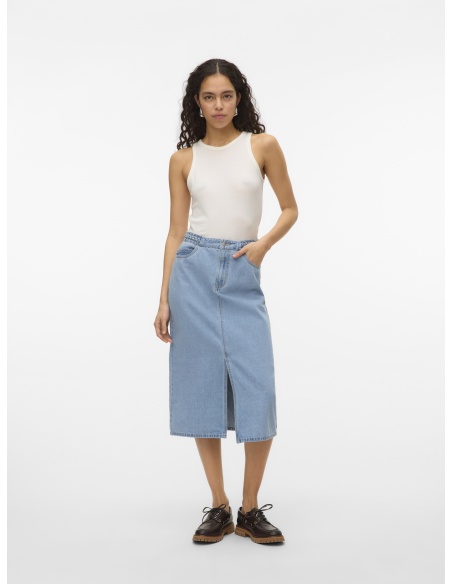 VERO MODA LIGHT BLUE JUPES
