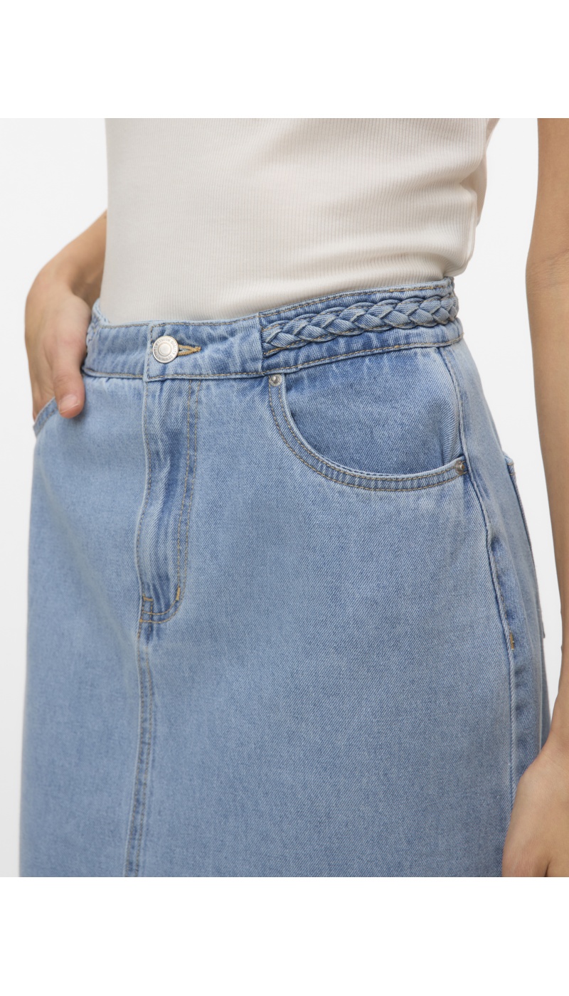 VERO MODA LIGHT BLUE JUPES